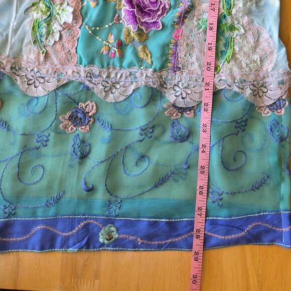 1920s Tunic Blouse | Roselani Jasmin | Size Medium - Picture 13 of 13